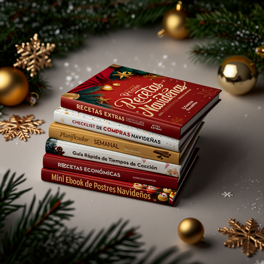 Pack Navideño de Recetas + 5 Bonus Exclusivos 🎁